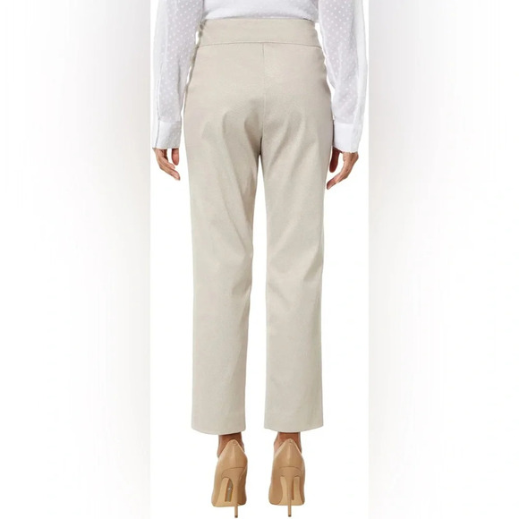 Krazy Larry Pull-On Pique Ankle Pants - Picture 4 of 7